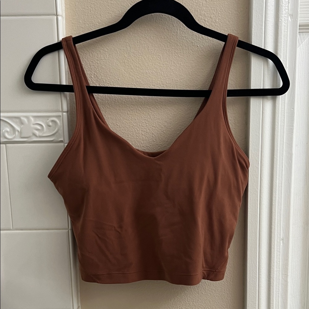 lululemon athletica Brown Align Tank Top